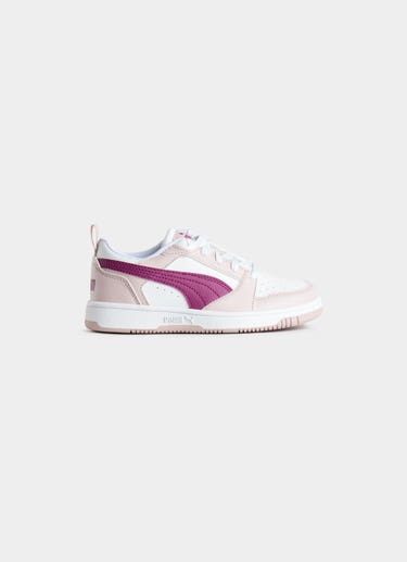 Puma Rebound V6 Lo Ps Shoes - Kids in Pink
