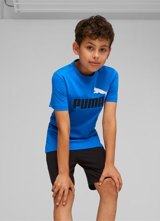 Short Set in Puma Youth | Red - Jersey Blue Rat