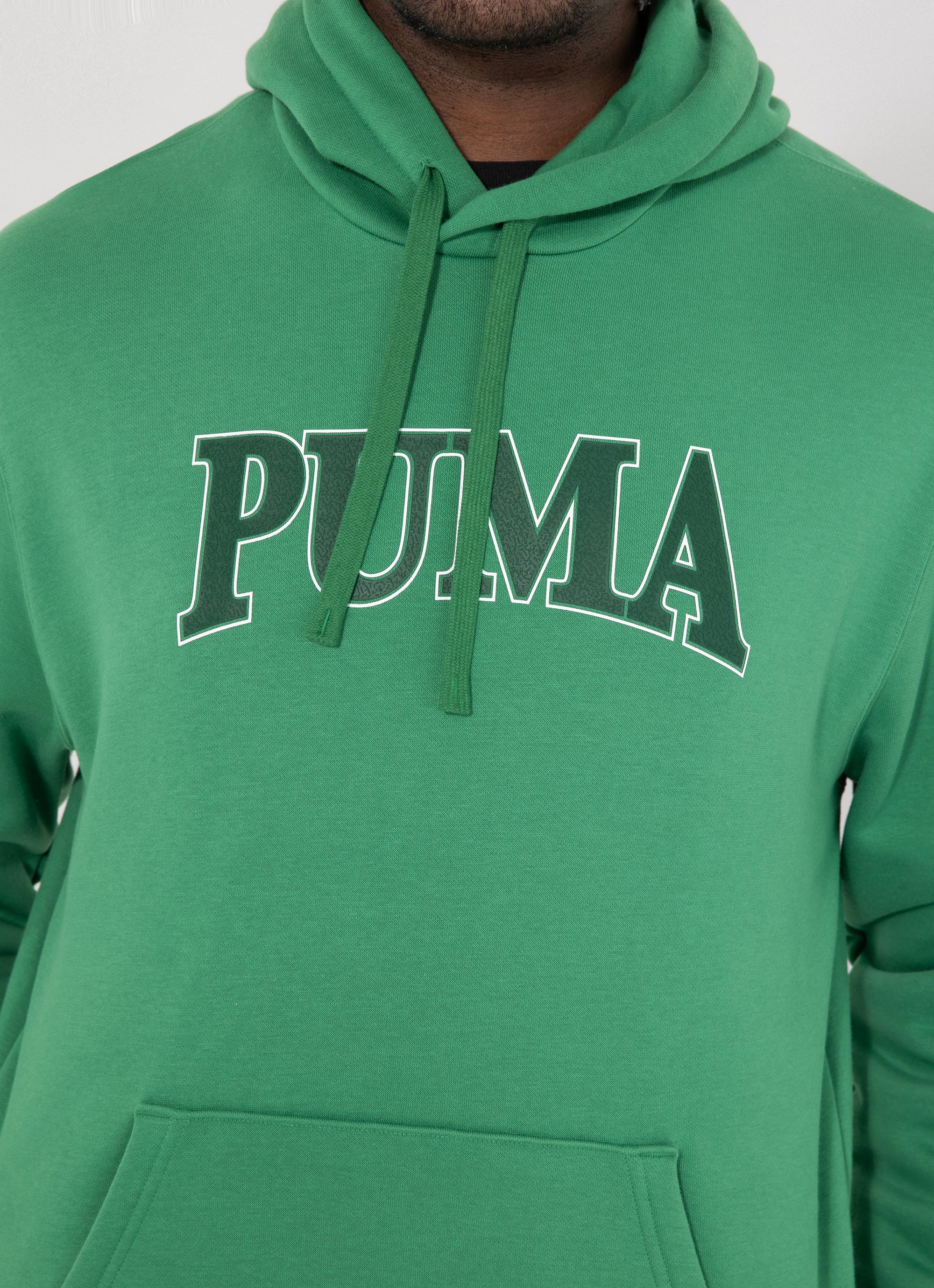 Puma Squad Hoodie in Green