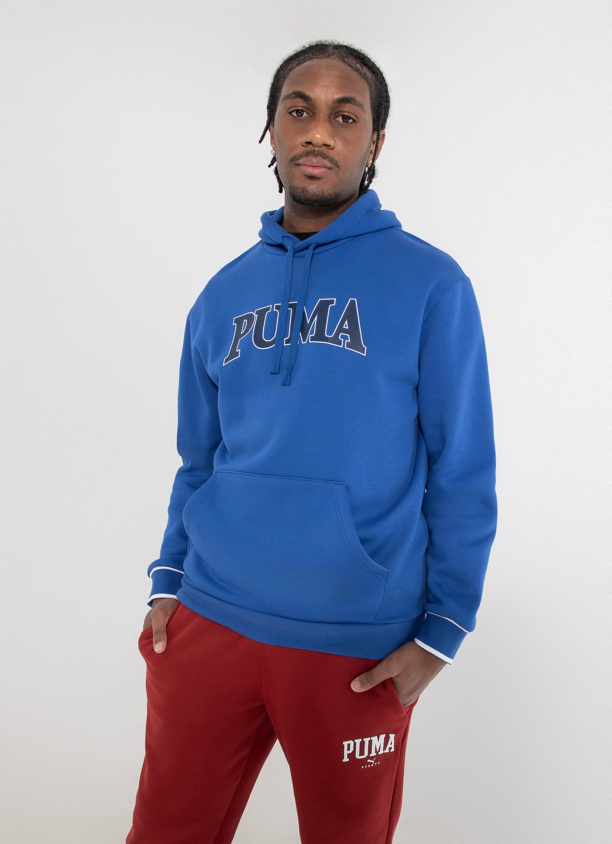 Puma Squad Hoodie in Blue