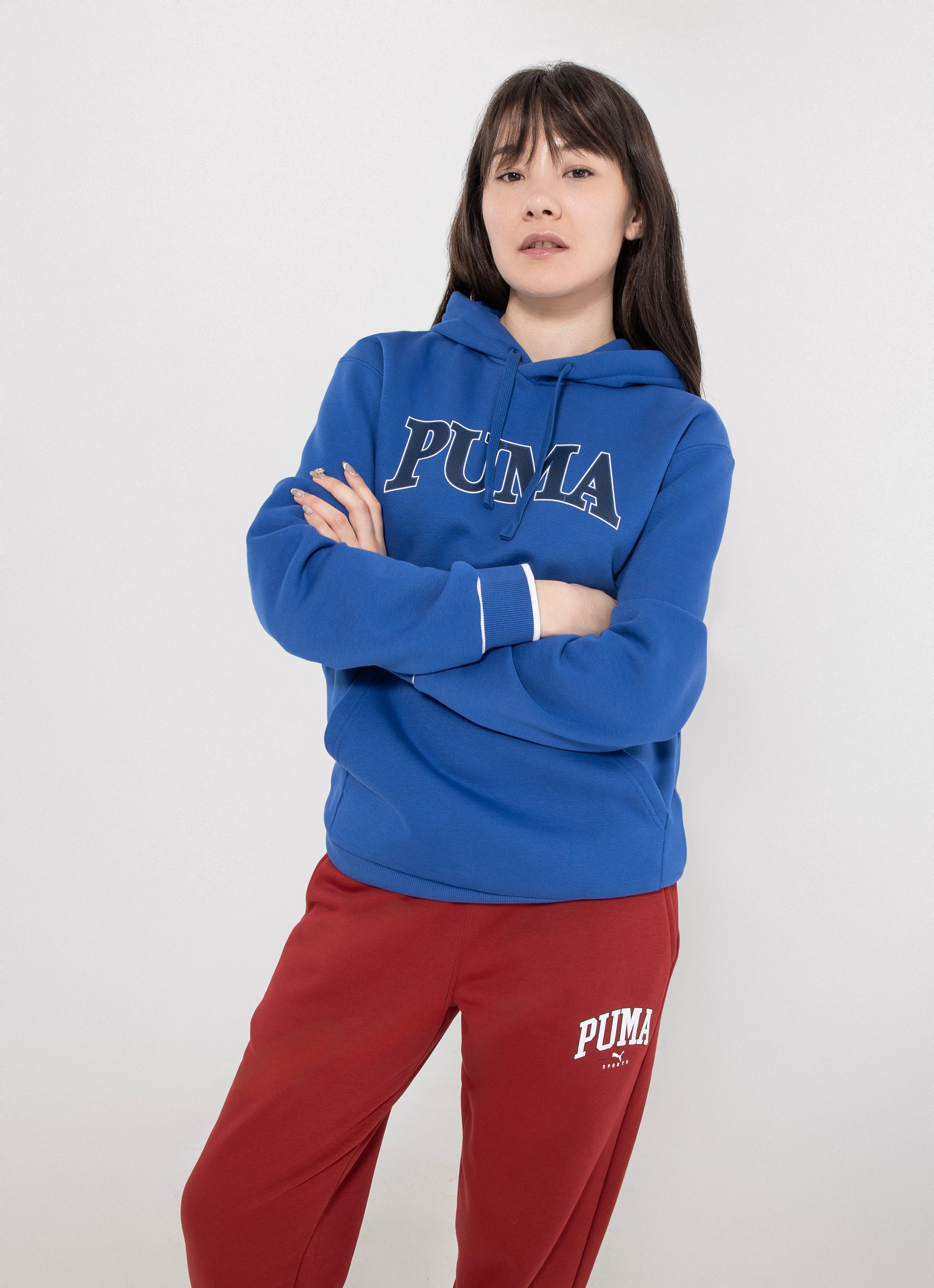 Puma Squad Hoodie in Blue