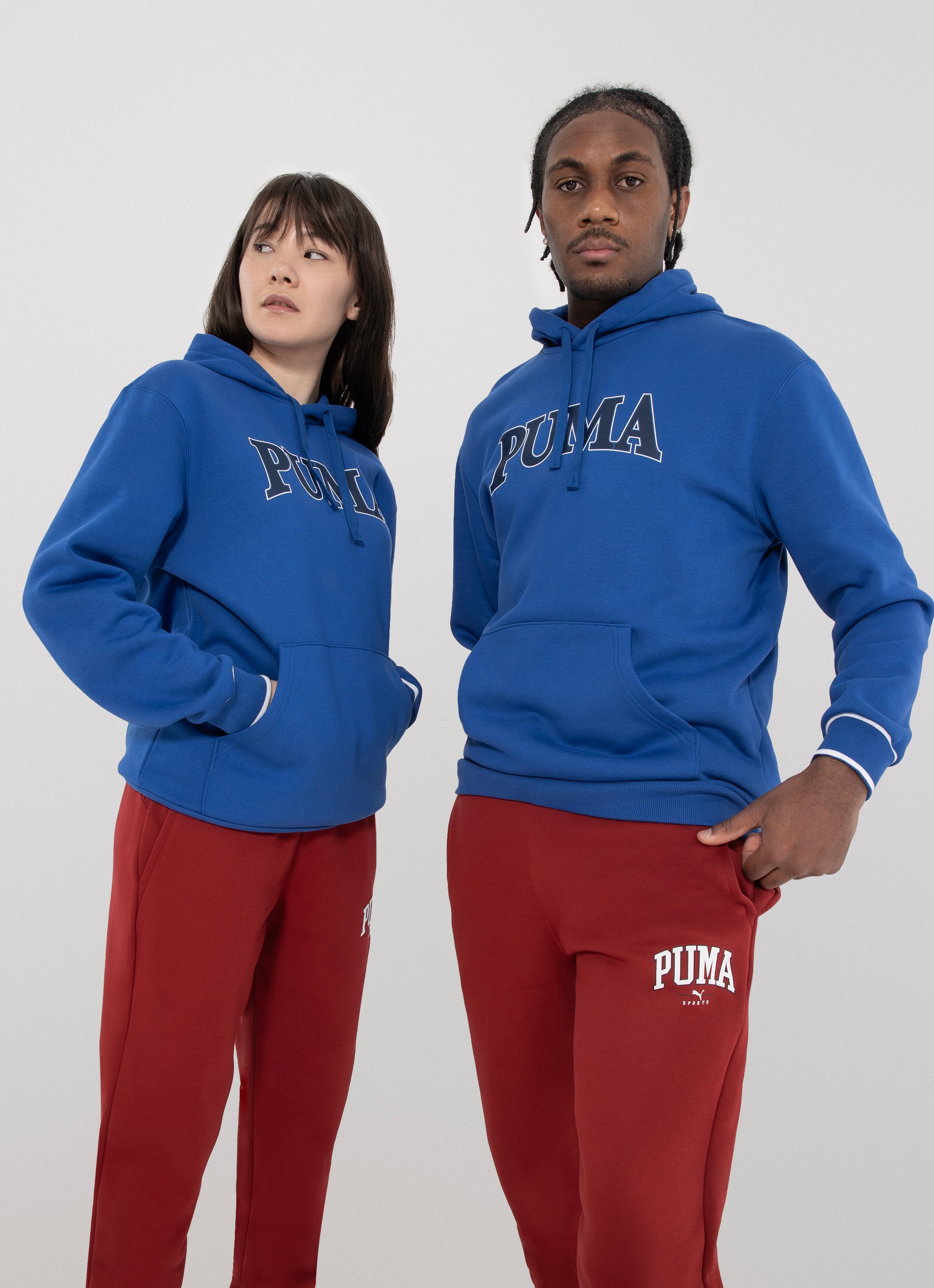Puma Squad Hoodie in Blue