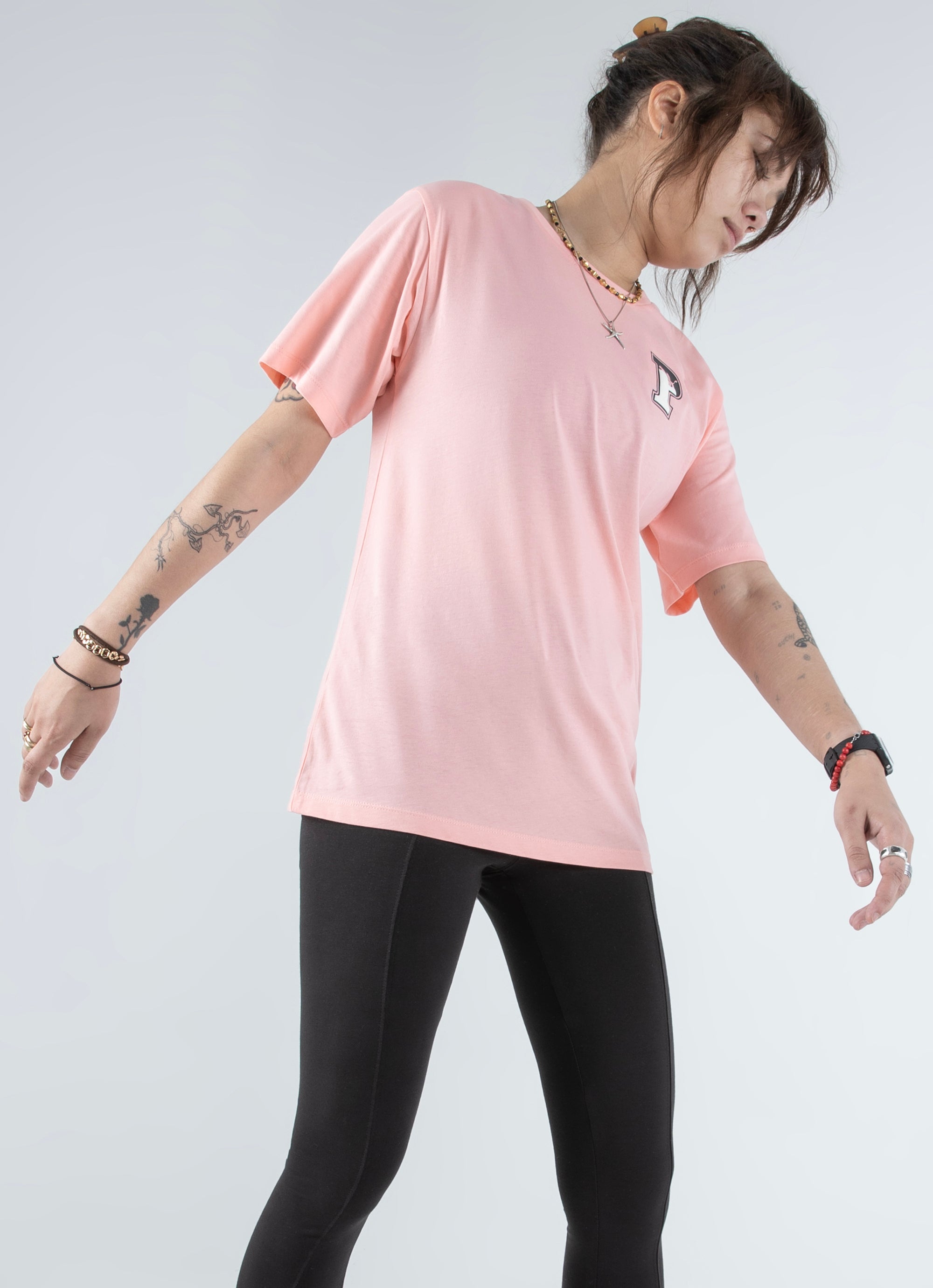 Puma Squad Tee - Womens in Pink Rat Red 
