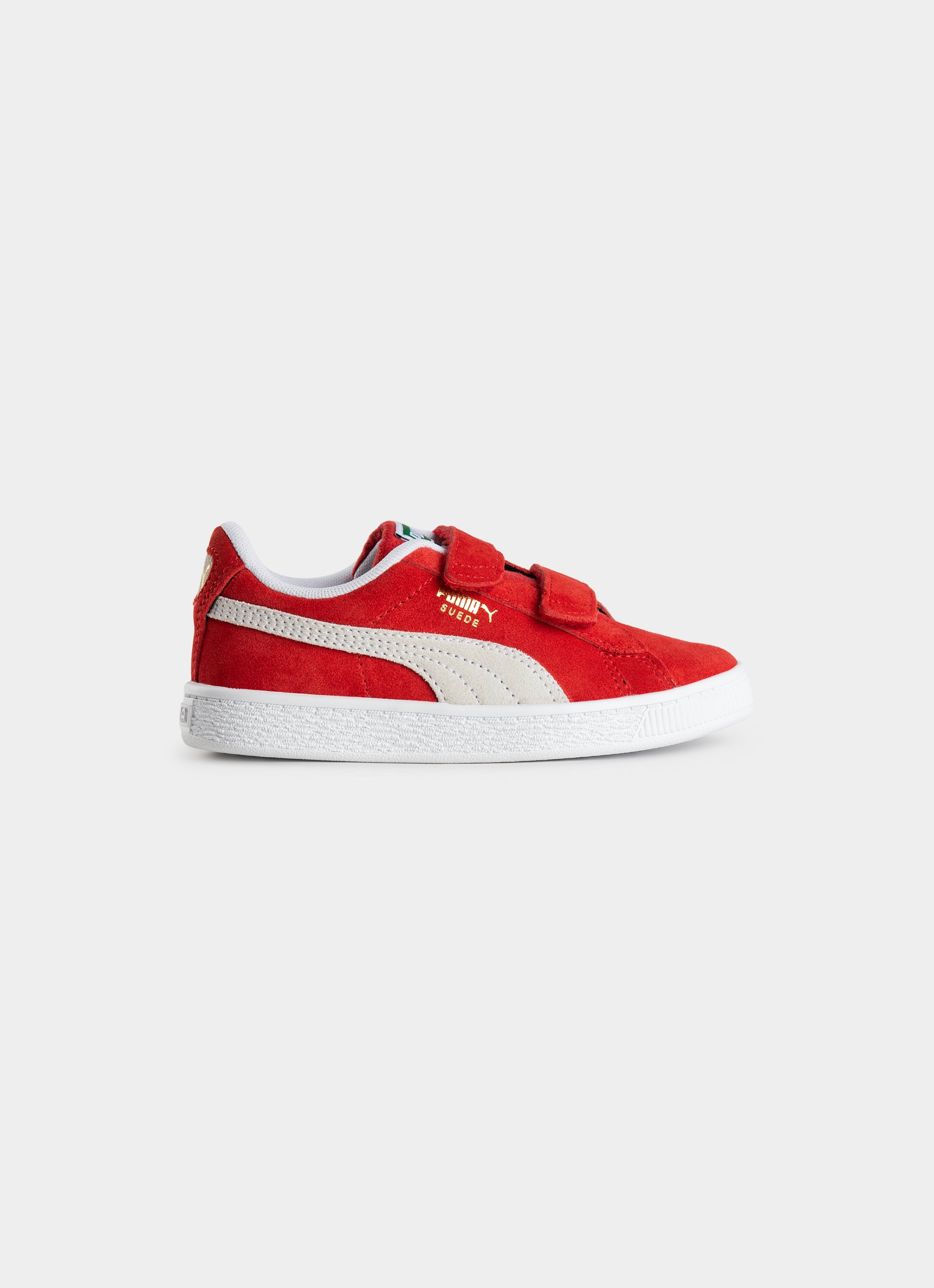 PUMA Suede Juniors High Risk Red/White Sneakers 35511003 