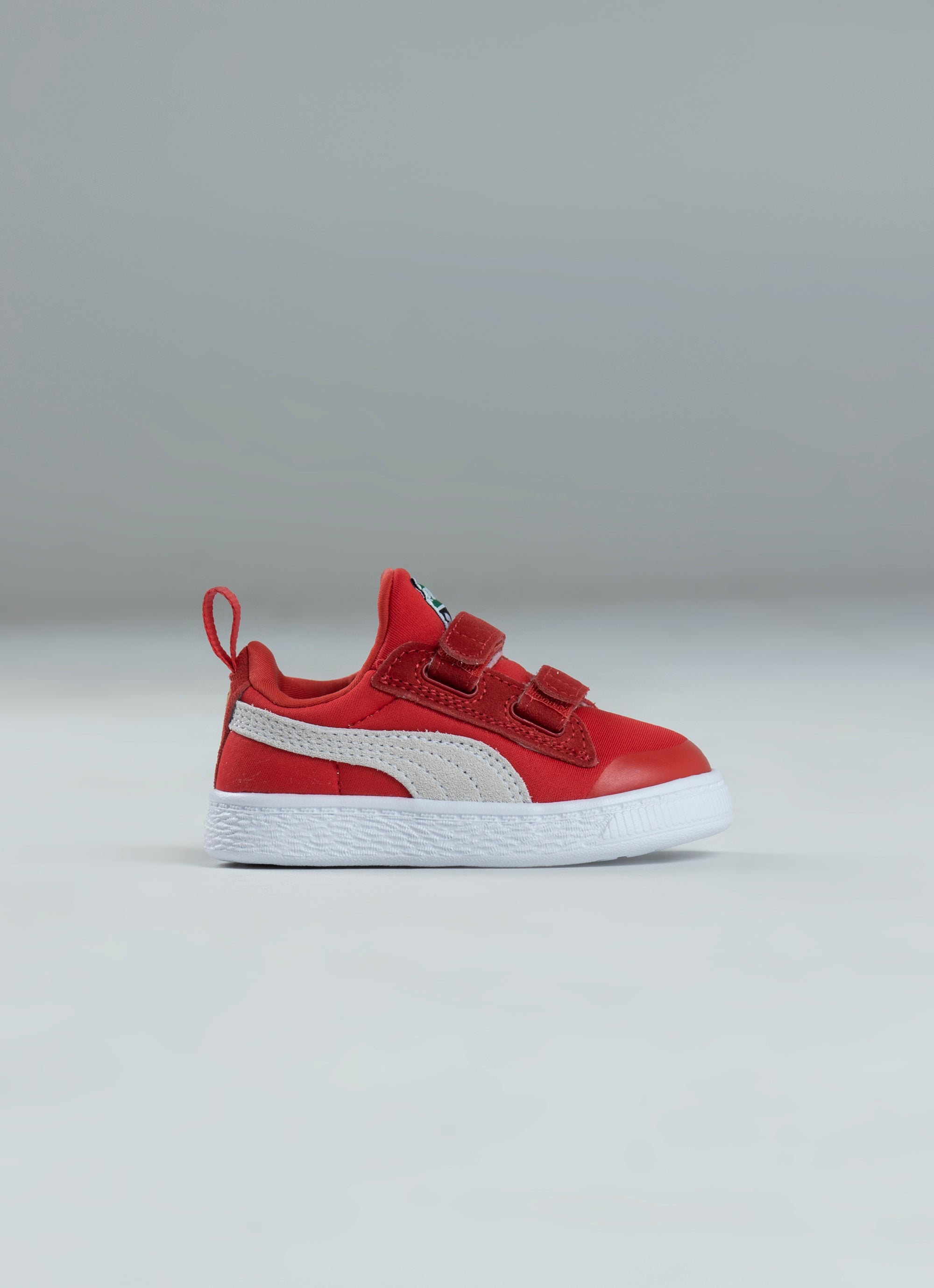 red suede pumas toddler