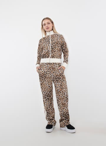 Puma T7 Leo Luxe Aop Track Jacket - Womens in Brown