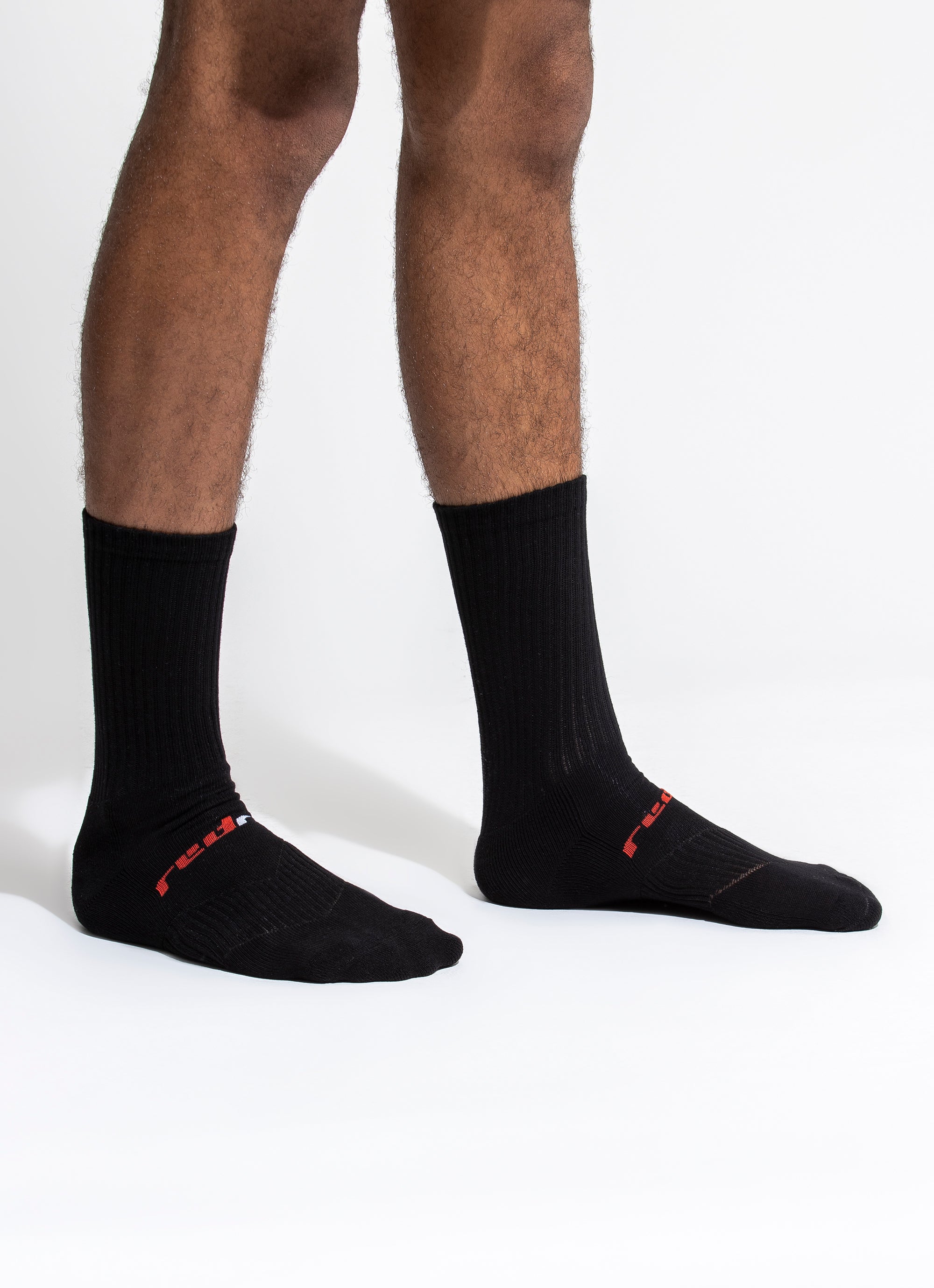 Red Rat Adult Crew Socks - 3 Pack in Multi