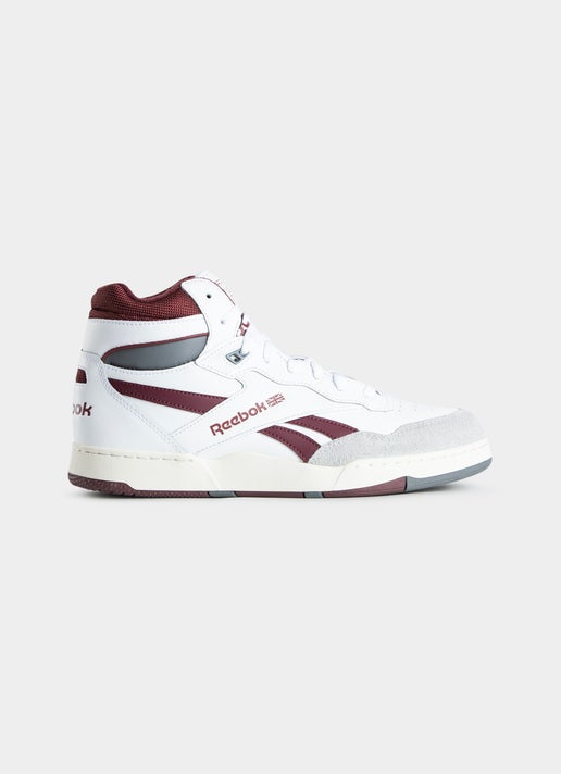 Reebok Bb 4000 Ii Mid Shoes in White | Red Rat