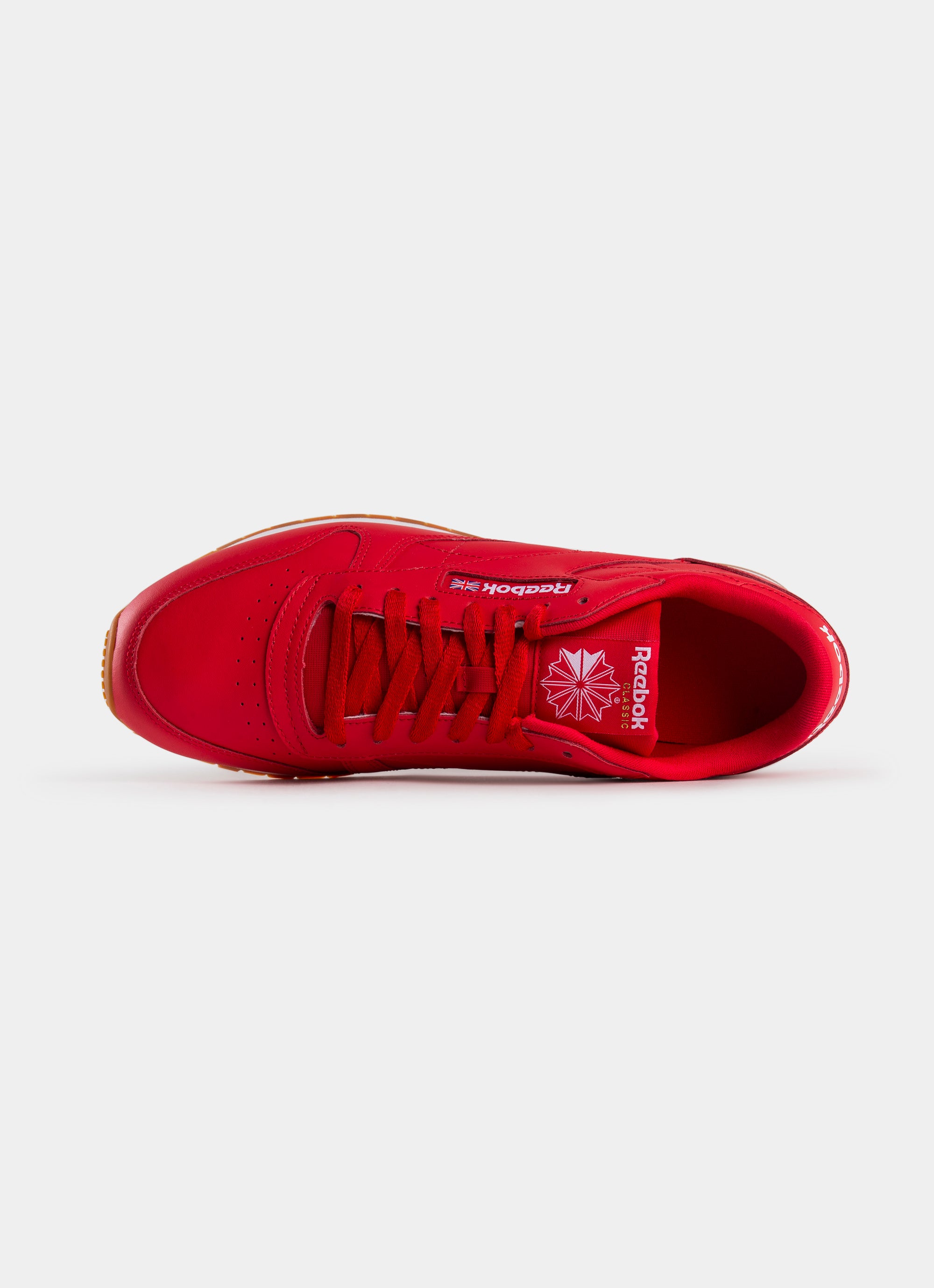 Reebok Classic Leather Shoe in Red