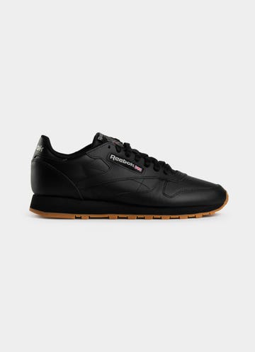 Reebok Classic Leather Shoes in Black
