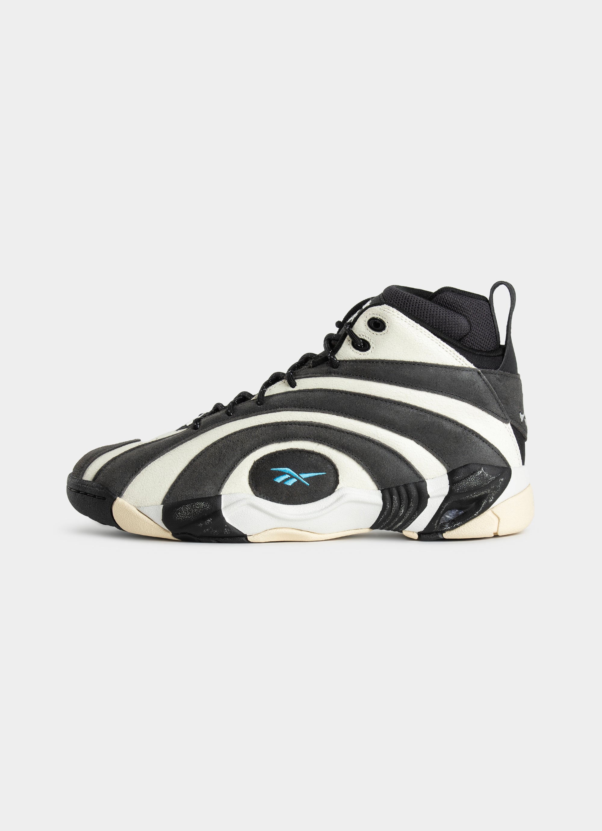 Reebok Shaqnosis Shoes in Black Red Rat