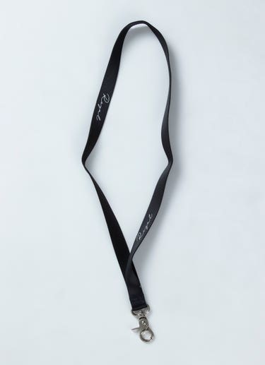 Royal Branded Lanyard in Black