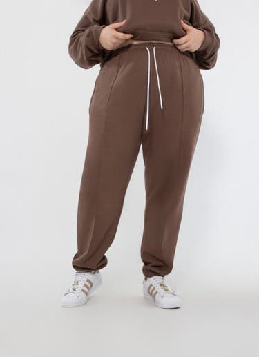 Royàl Couture Trackpants - Curve in Brown