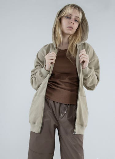 Royàl Downtime Zip Through in Beige