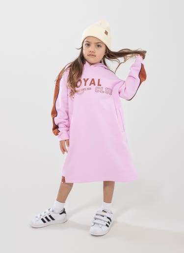 Royàl Kids Club Resort Dress in Pink
