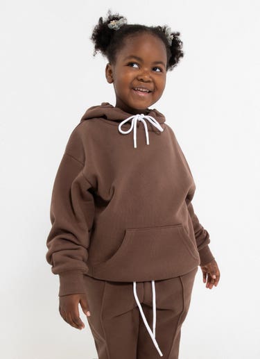Royàl Kids Couture Hoodie in Brown