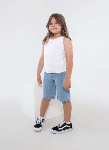 Royàl Kids Denim Shorts in Blue
