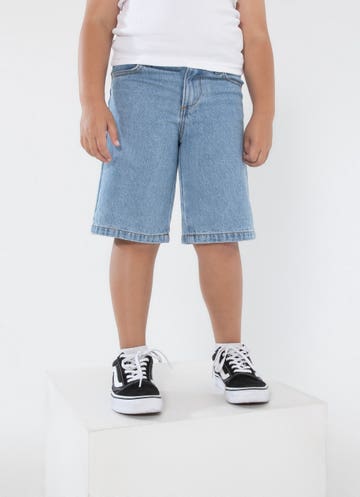 Royàl Kids Denim Shorts in Blue