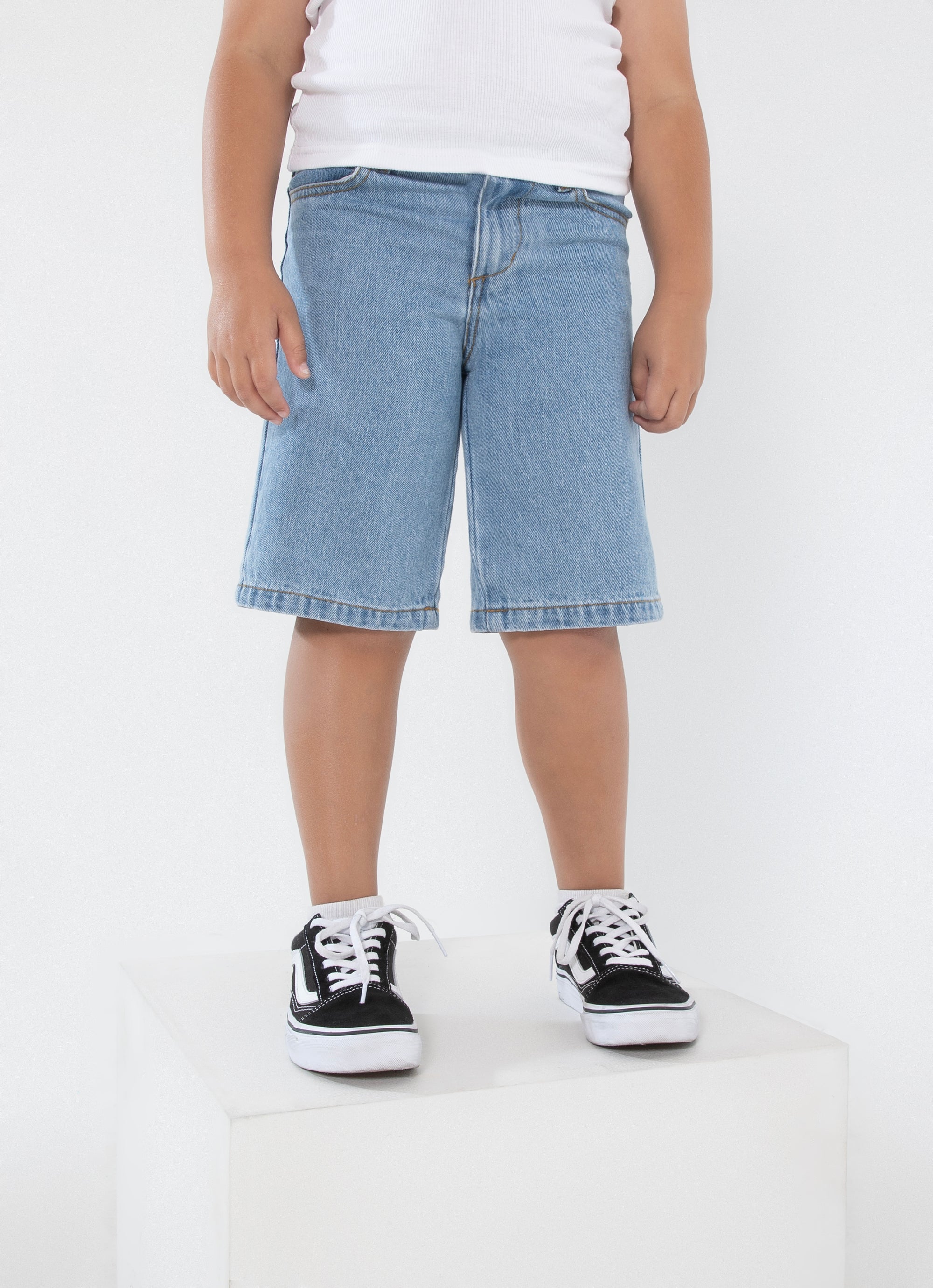 Royàl Kids Denim Shorts in Blue