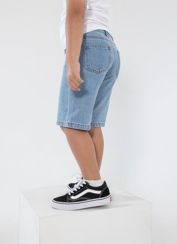 Royàl Kids Denim Shorts in Blue