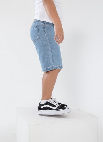 Royàl Kids Denim Shorts in Blue