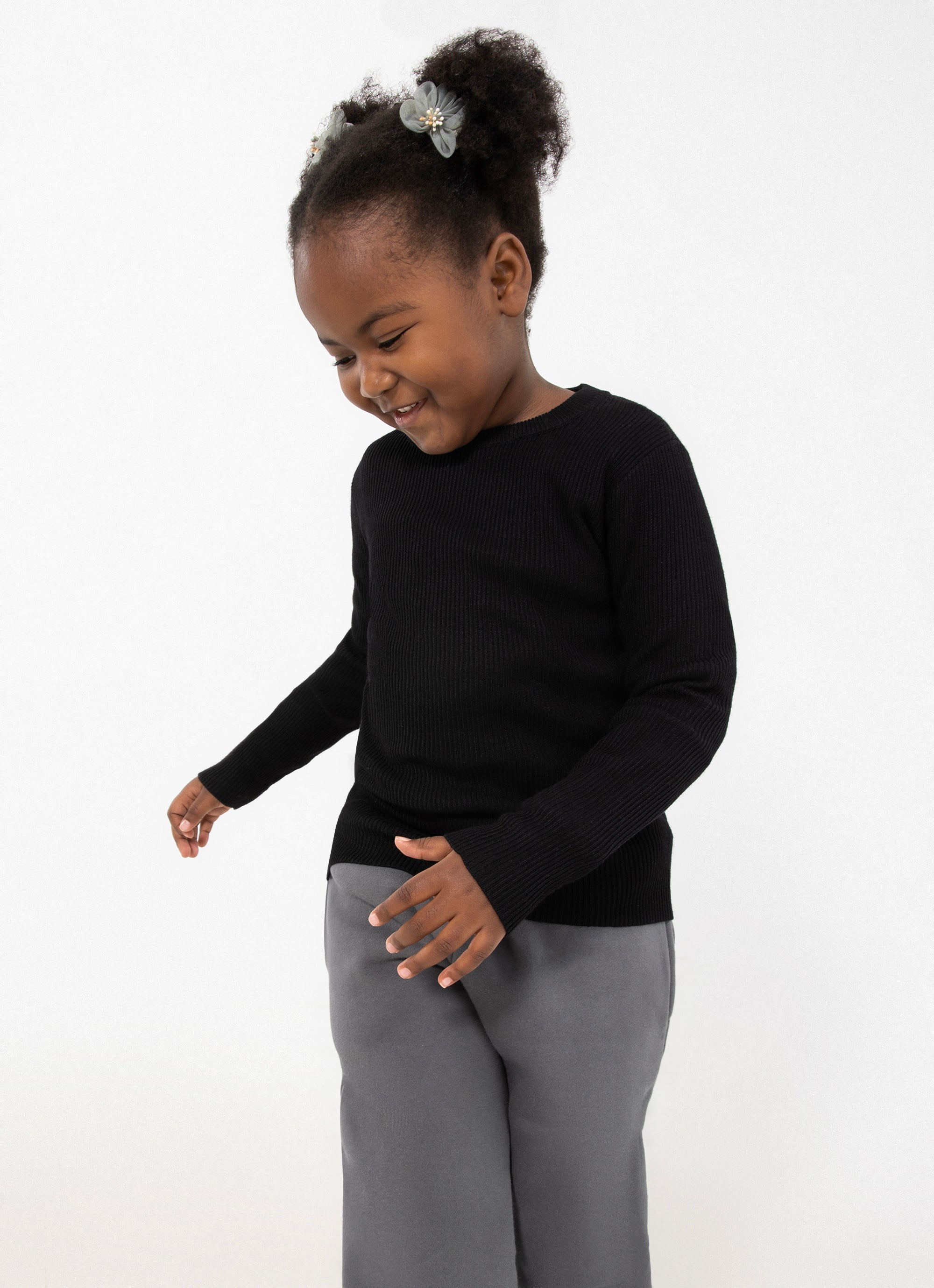 Royàl Kids Layers Long Sleeve in Black