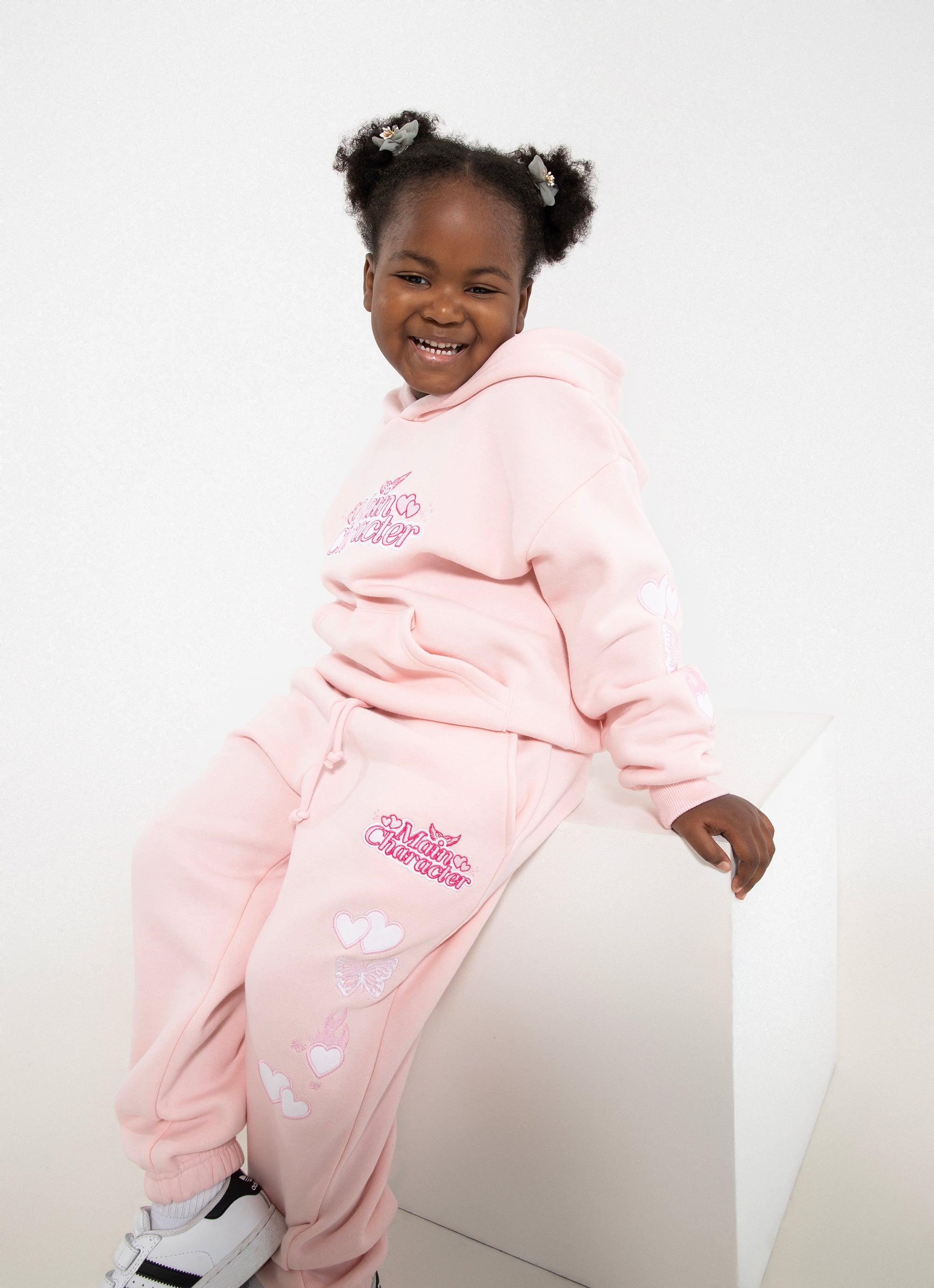 Royàl Kids Main Character Hoodie in Pink