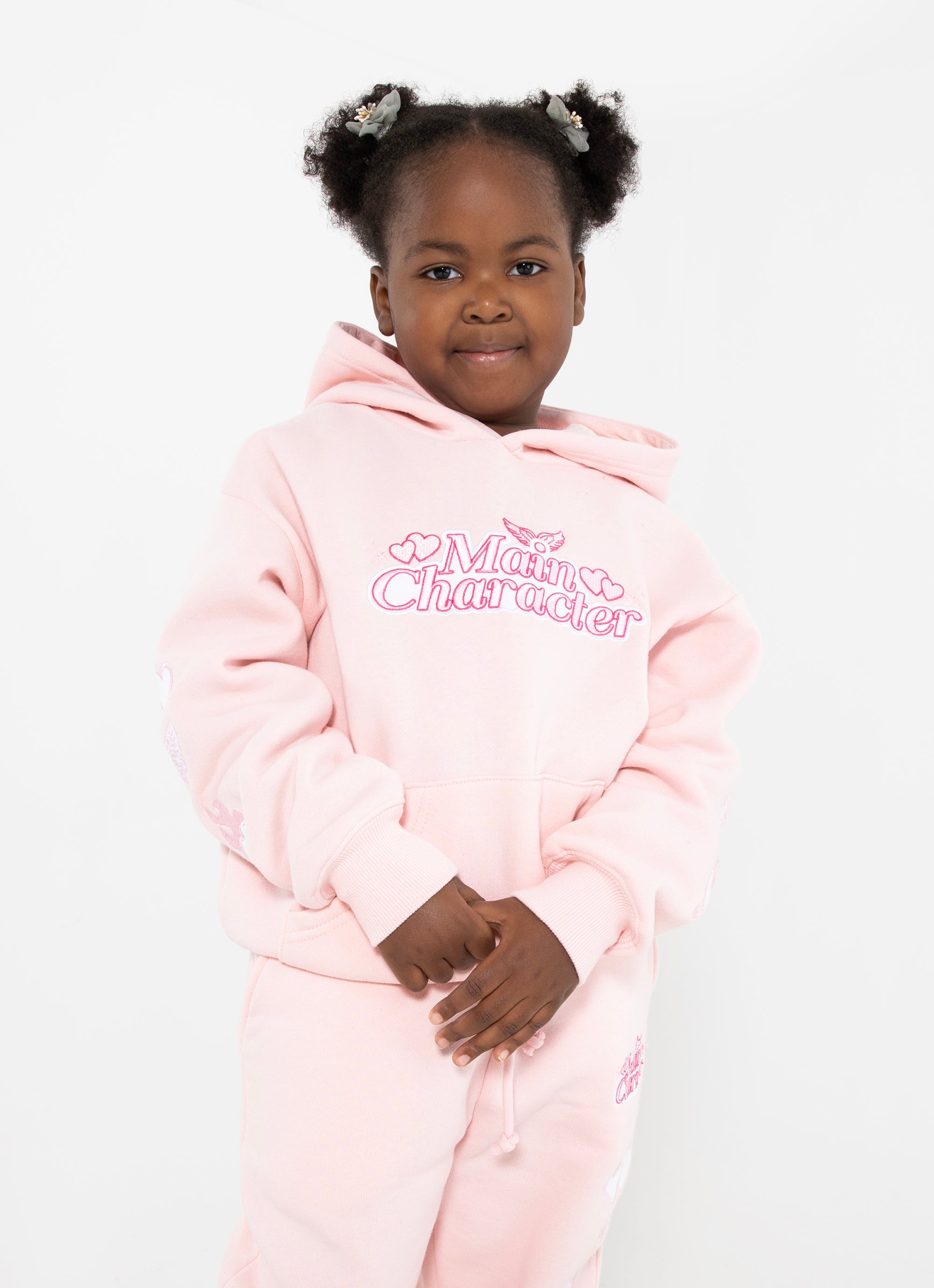 Royàl Kids Main Character Hoodie in Pink