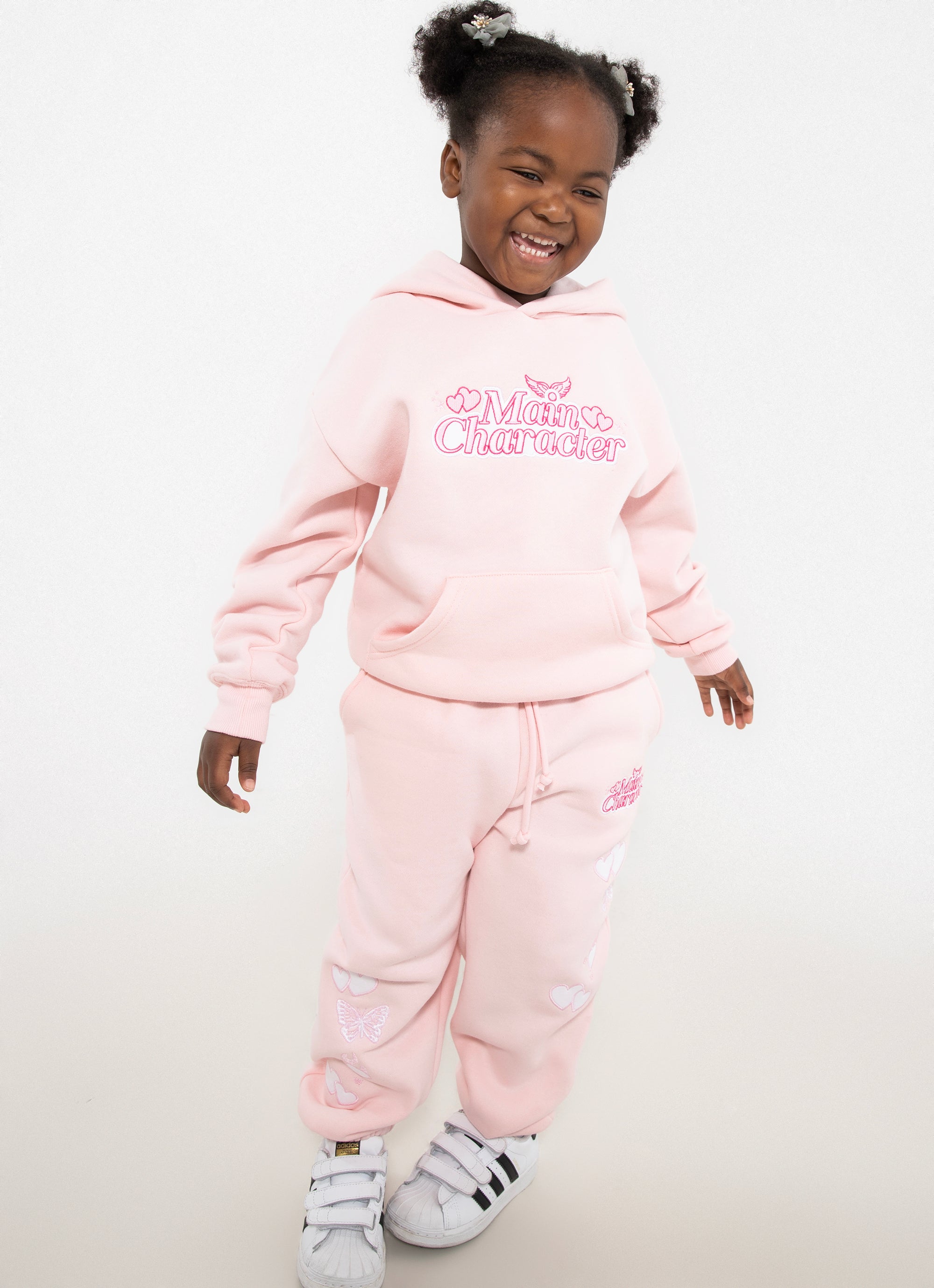 Royàl Kids Main Character Hoodie in Pink