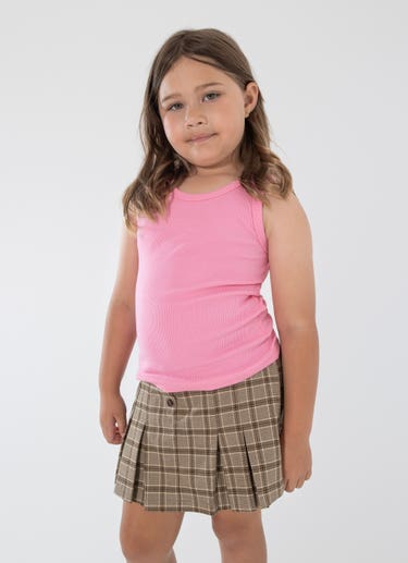 Royàl Kids Pink Sleeveless Top in Pink
