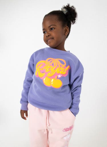 Royàl Kids Ruby Crewneck in Purple