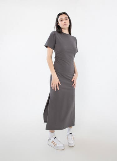 Royàl Tshirt Dress in Grey