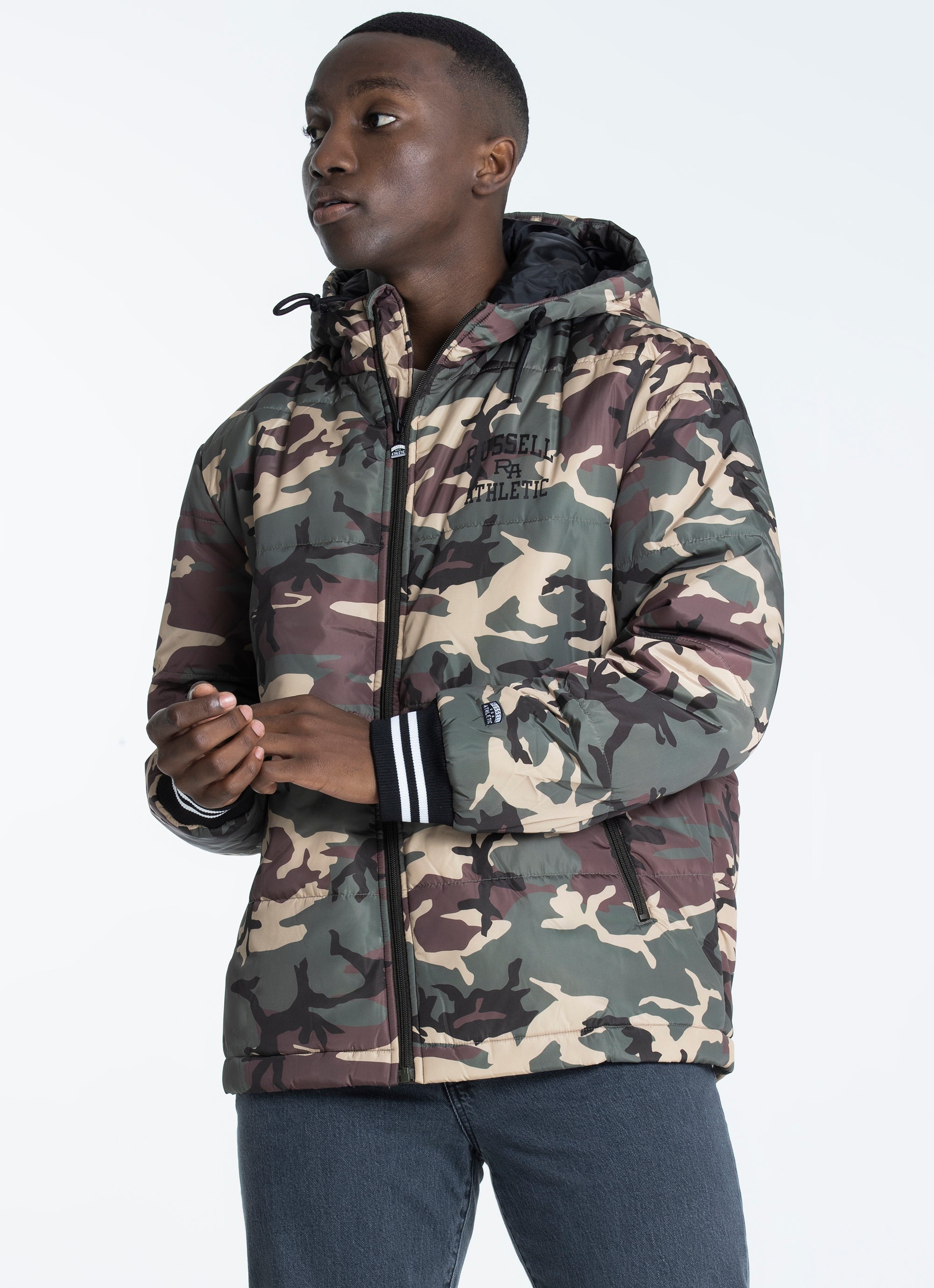 Russell Athletic Monogram Puffer Jacket 