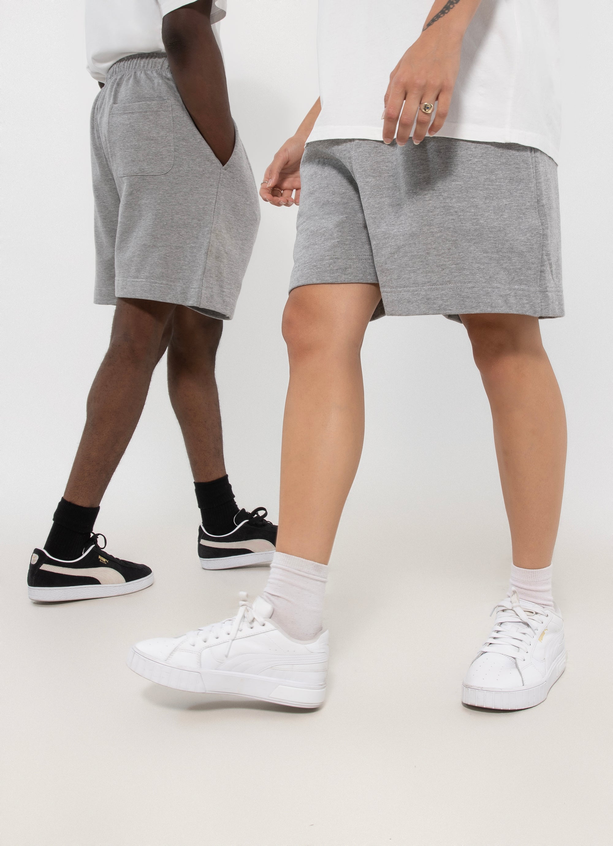 Sans Ease Shorts in Grey | Red Rat