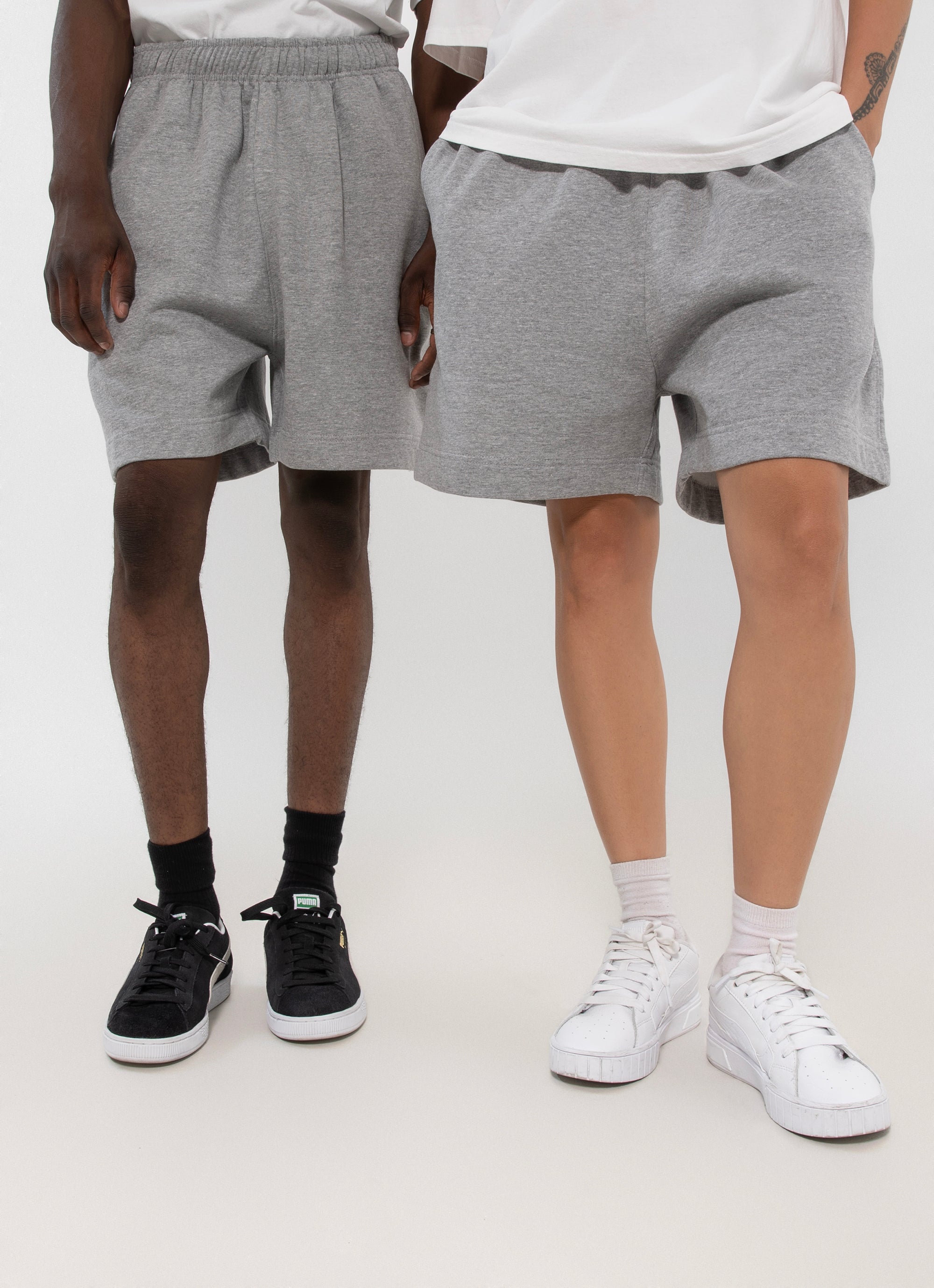 Sans Ease Shorts in Grey | Red Rat