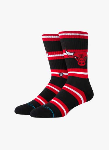 Stance Nba Prep Chicago Bulls Socks in Black