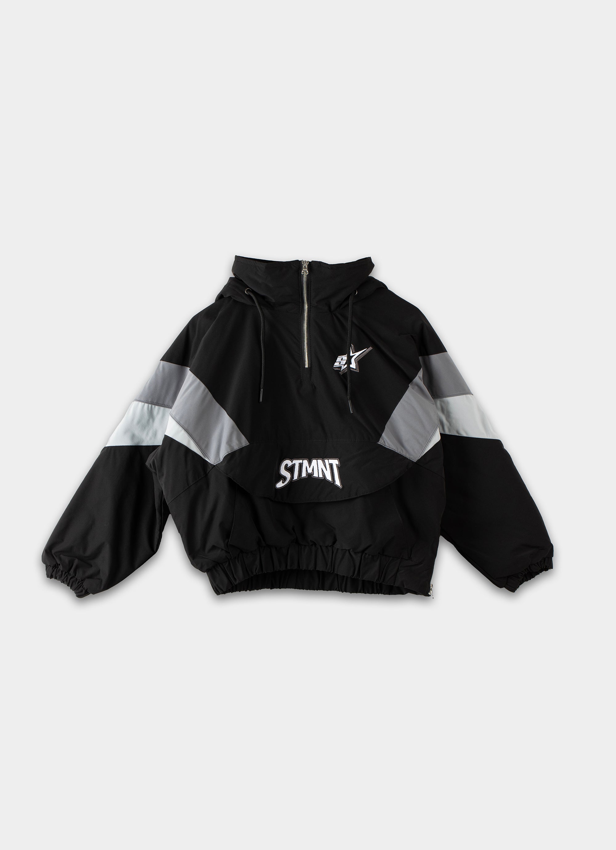 Statement Kids Authentic Athletics Anorak in Black | Red Rat