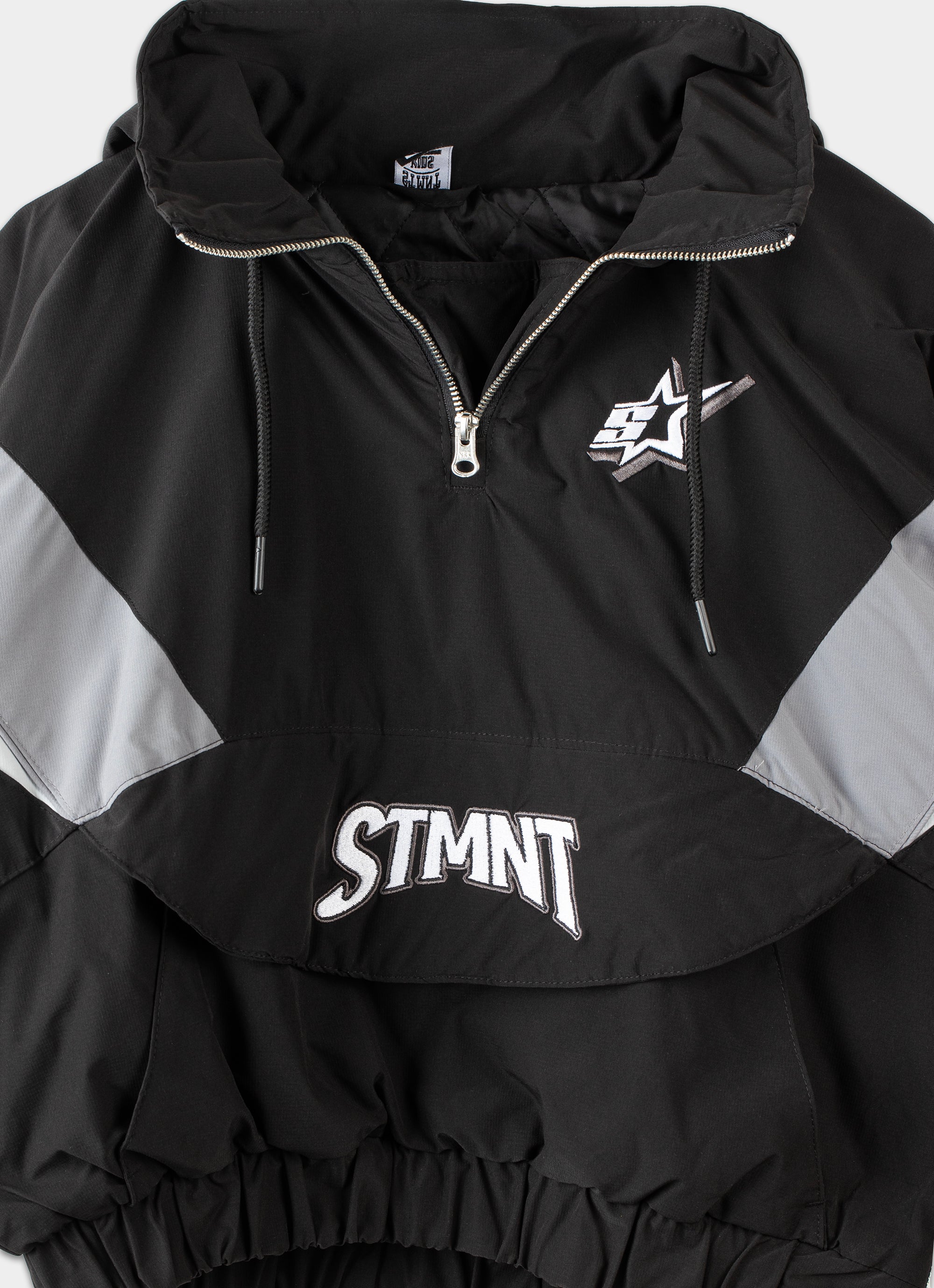 Statement Kids Authentic Athletics Anorak in Black | Red Rat