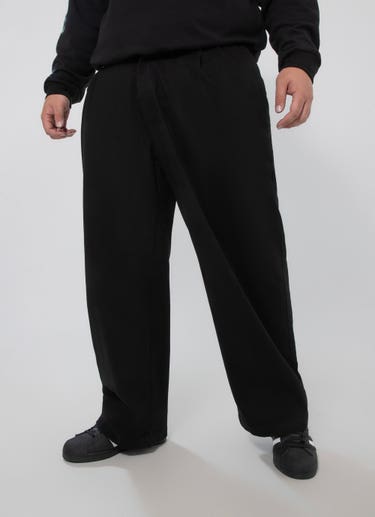 Stmnt Braid Pants - Big & Tall in Black