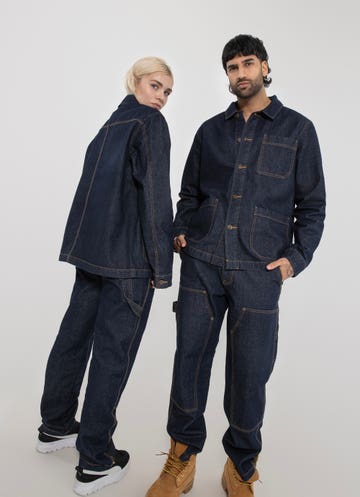 Stmnt Hauler Denim Jacket in Blue