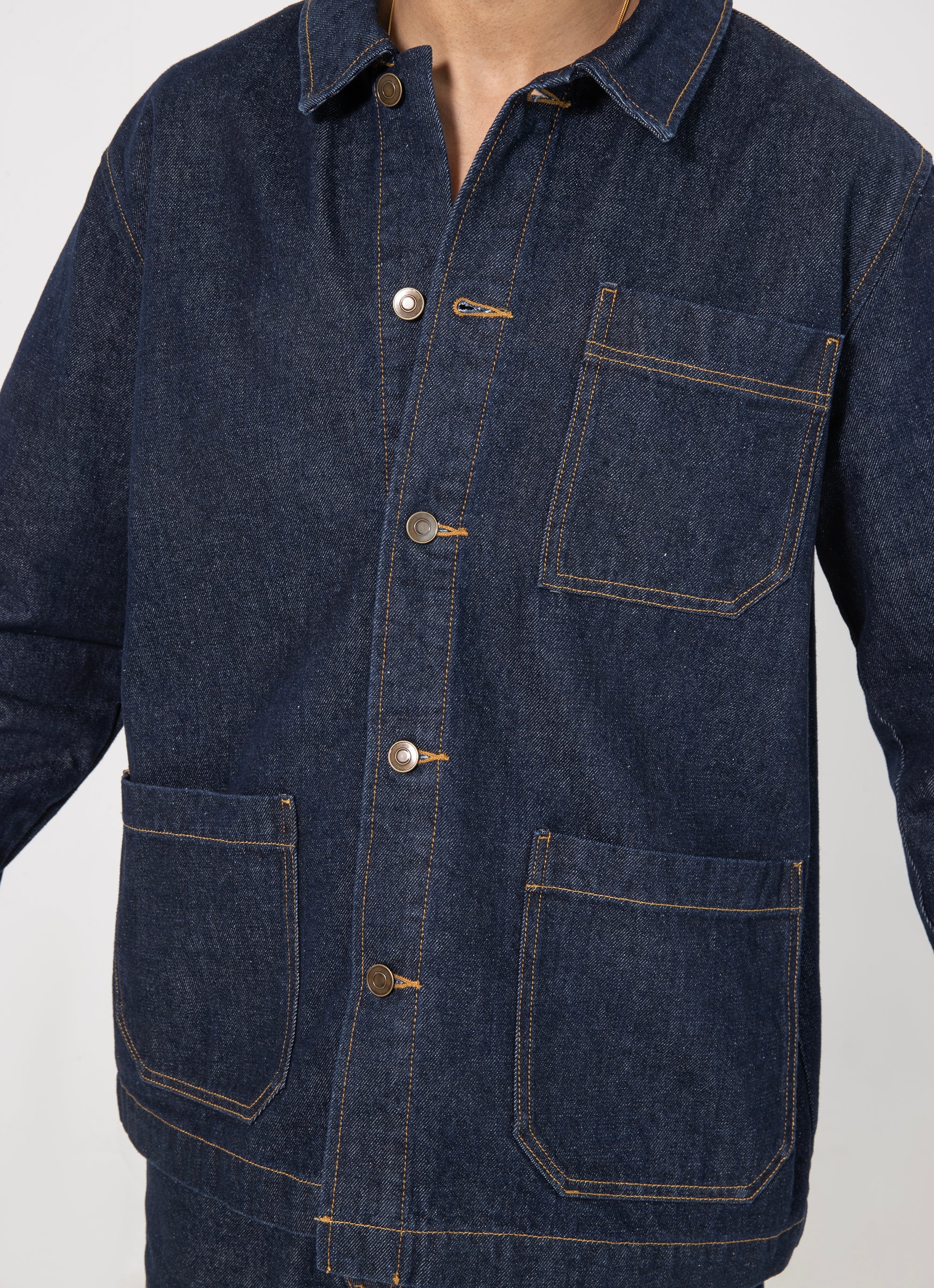Stmnt Hauler Denim Jacket in Blue