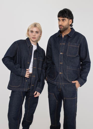 Stmnt Hauler Denim Jacket in Blue