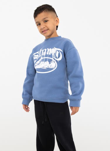 Stmnt Kids Coastal Crew Neck in Unknown