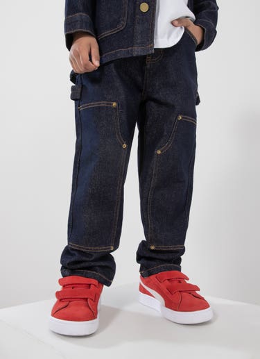 Stmnt Kids Hauler Denim Jeans in Blue