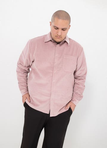 Stmnt Summit Long Sleeve Shirt - Big & Tall in Pink