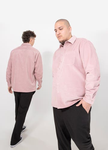 Stmnt Summit Long Sleeve Shirt - Big & Tall in Pink