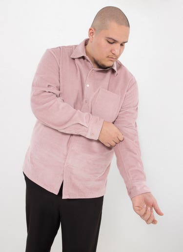Stmnt Summit Long Sleeve Shirt - Big & Tall in Pink