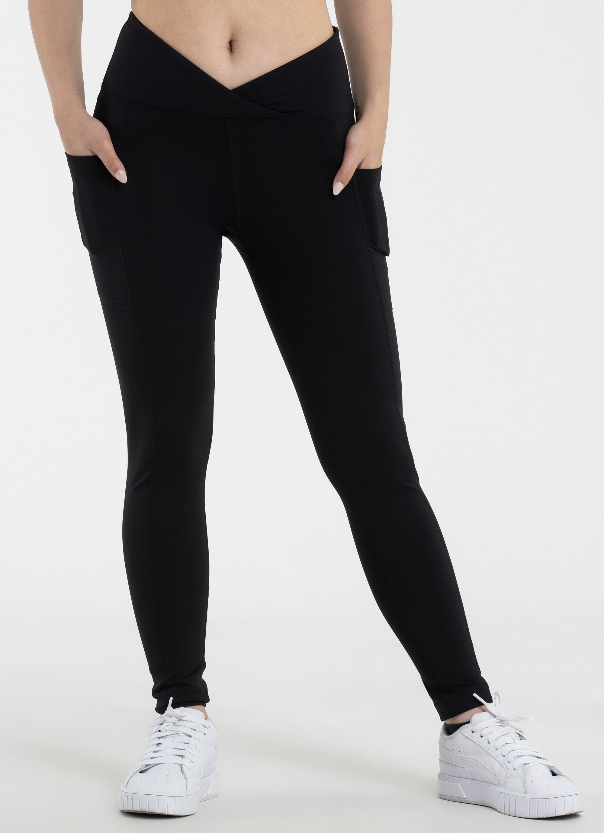 rangita Women Cotton Black Solid Ankle Length Legging, S : Amazon.in:  Fashion