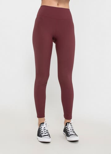 Stryde Cushy Leggings in Red
