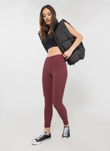 Stryde Cushy Leggings in Red
